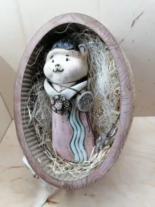 Dárková sada medvídek růžový